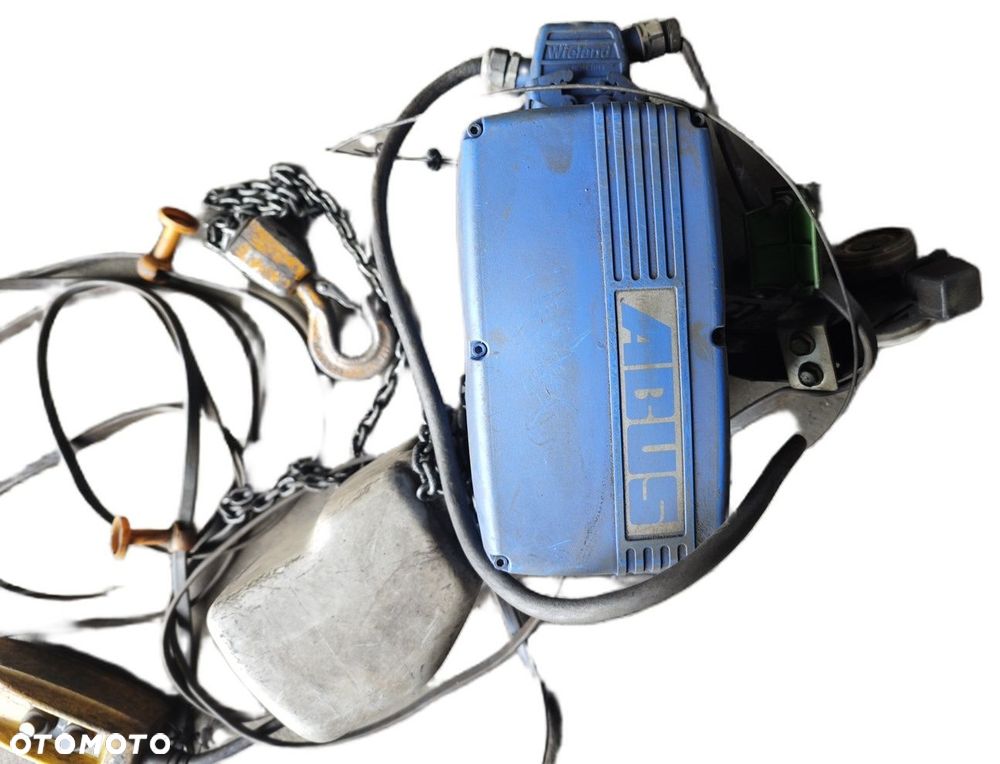Wciągnik elektryczny łańcuchowy ABUS 500kg urządzenie do suwnicy używa - 1