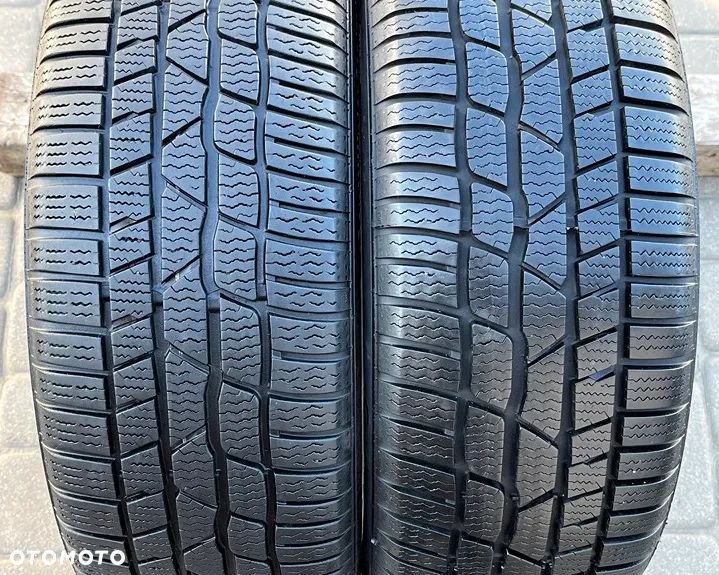 CZTERY ZIMOWE OPONY CONTINENTAL 205/50 R17 93H  7,5 MM BIEŻNIKA ZIMA - 2