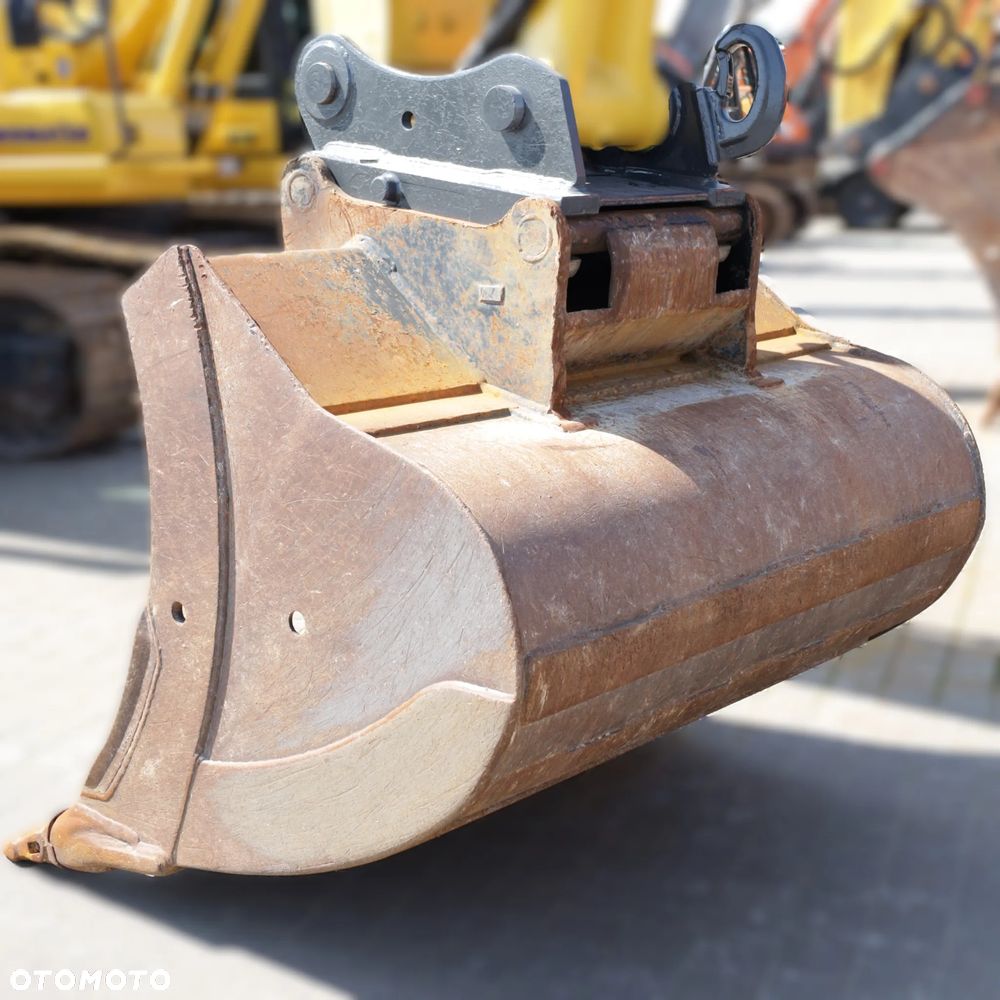 Komplet Szybozłącze OilQuick OQ70/55 i Duża Łyżka kopiąca 1.4m3 do gąsienicy CAT 320, 323, Volvo EC200 EC220, Komatsu PC210, Doosan DX225 - 6