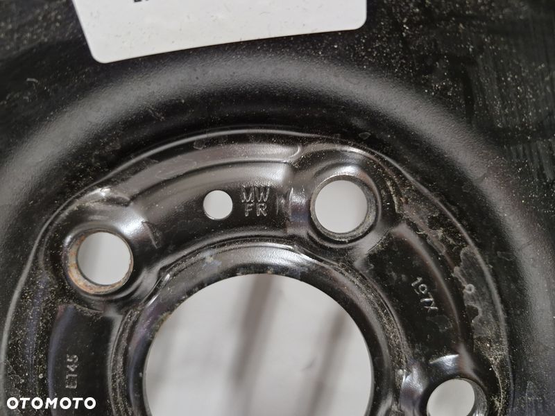 RENAULT SCENIC 4 IV KOŁO DOJAZDOWE ZAPASOWE 17 CALI 5x114.3 145/70/R17 4.5J ET45 - 8