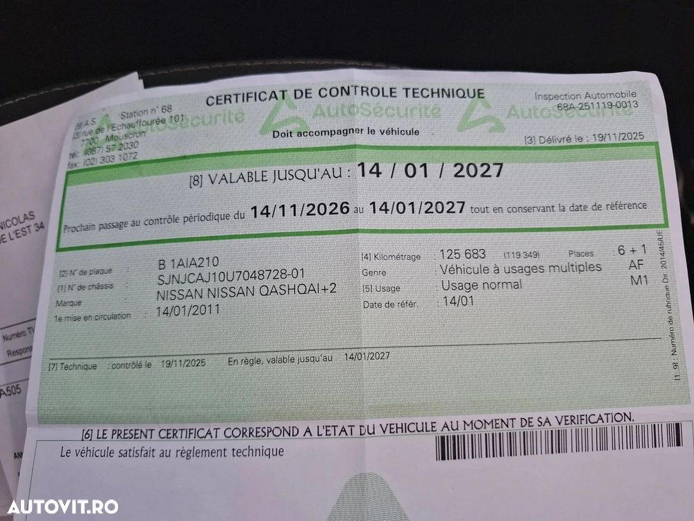 Nissan Qashqai+2 1.5 dCi DPF visia - 18