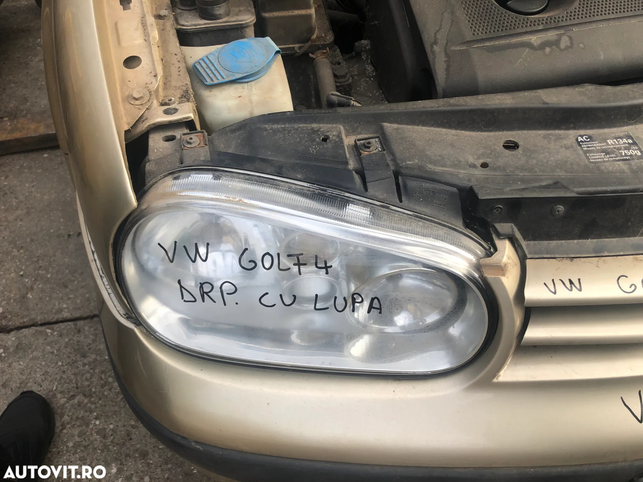 Far stanga/Far dreapta fata VW Volkswagen Golf 4 cu lupa - 6