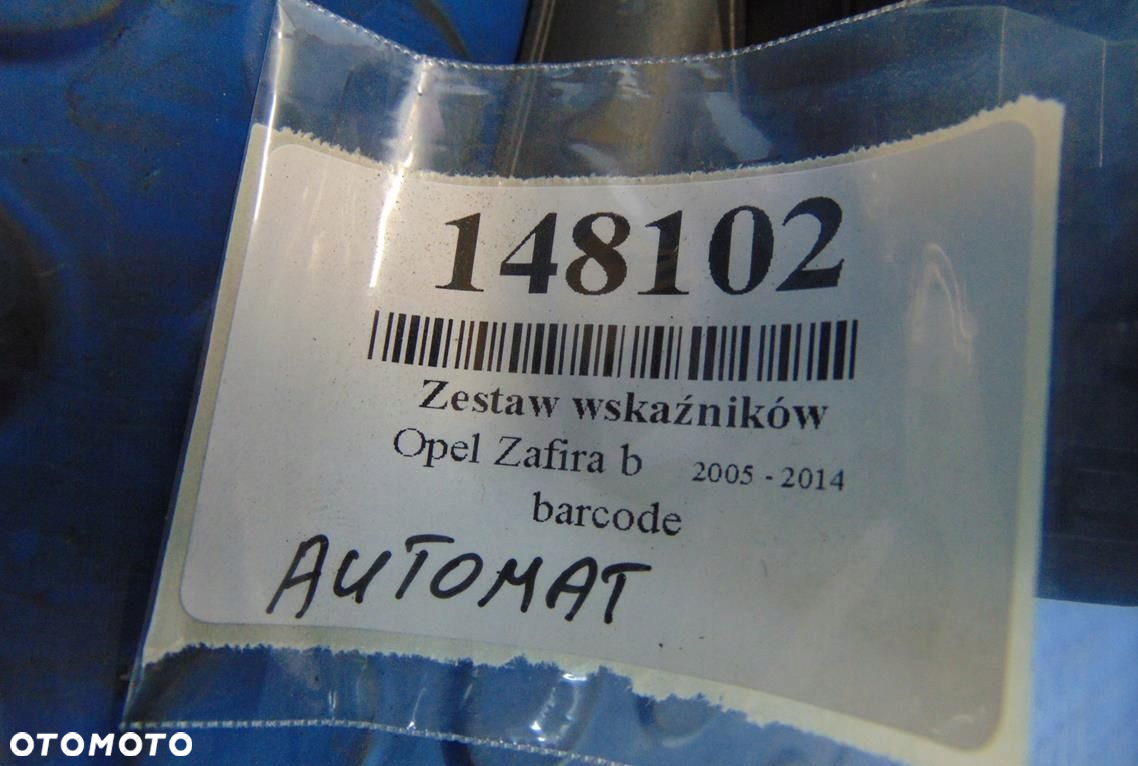 OPEL ZAFIRA B 1.9CDTI AUTOMAT LICZNIK 13230577 - 8