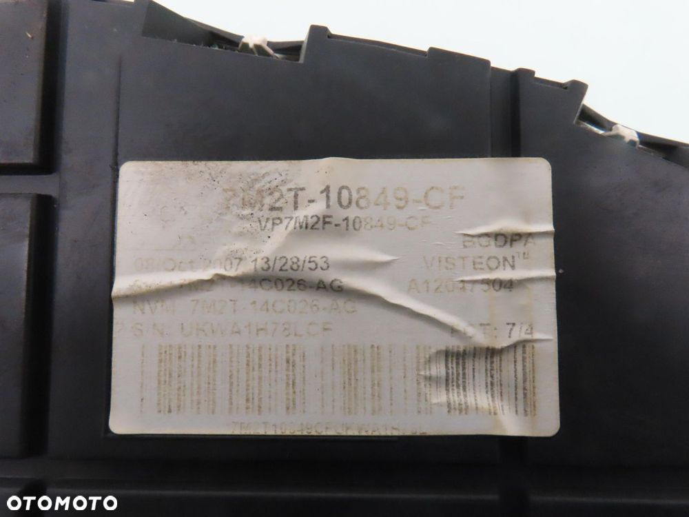 LICZNIK CONVERS + FORD S-MAX I 2.0 TDCi 7M2T10849CF - 3