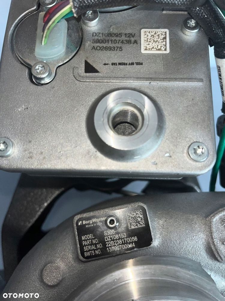 nowa turbosprężarka 6.8 john deere dz108153 re535683 + rabat 2000zł opis - 3