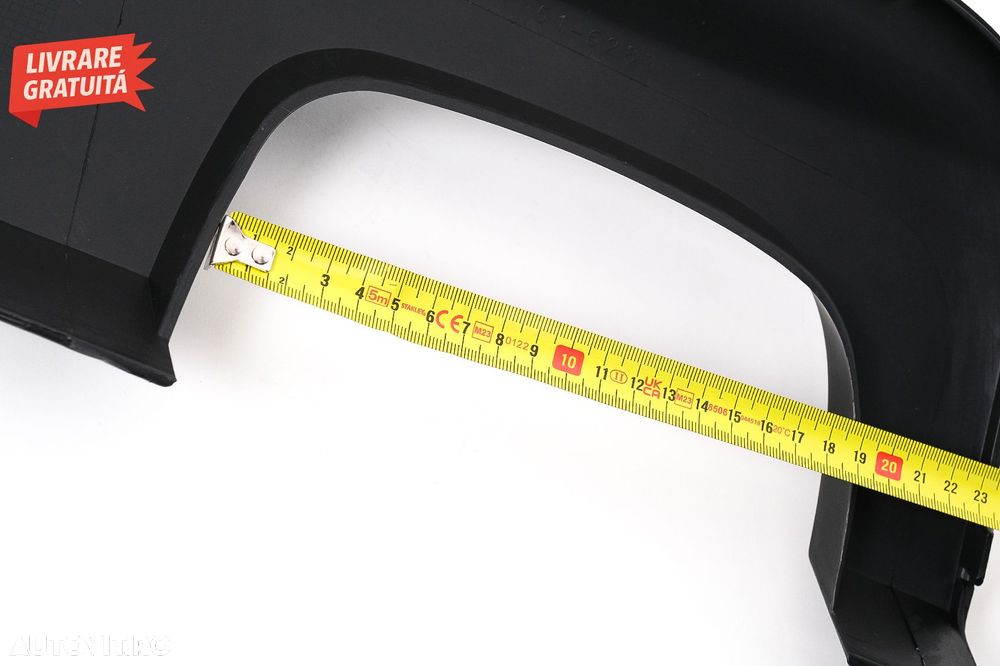 Difuzor de aer cu evacuare dubla BMW Seria 5 F10 F11 Non-LCI LCI (2011-2017) M-Tec- livrare gratuita - 6