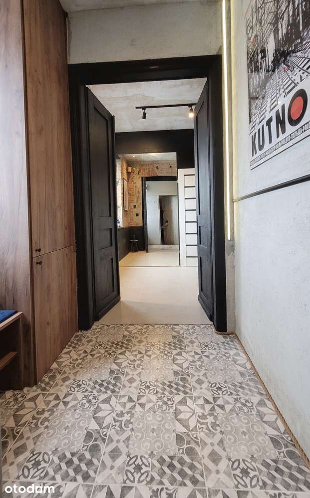 Mieszkanie 60m Nowoczesne 2 pokoje Kutno Loft klimatyzacja taras ogród