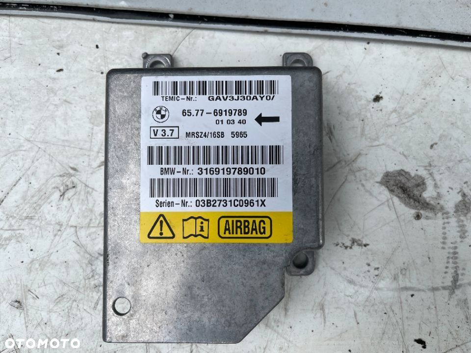 Moduł airbag sterownik Bmw e39 - 2