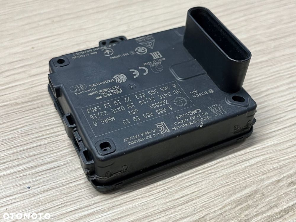 Radar sensor distronic MERCEDES A0009051019 - 5