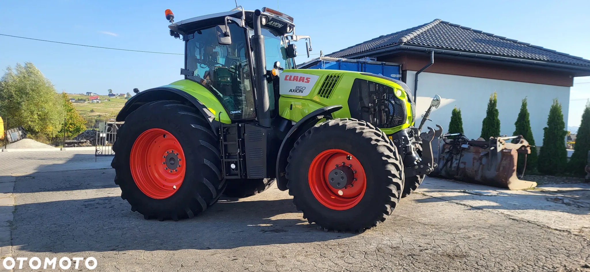 Claas AXION 850 CEBIS CMATIC GPS RTK - 6