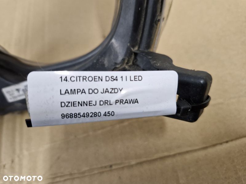 CITROEN DS4 I 1 LED LAMPA DO JAZDY DZIENNEJ DRL PRAWA 9688549280 - 10