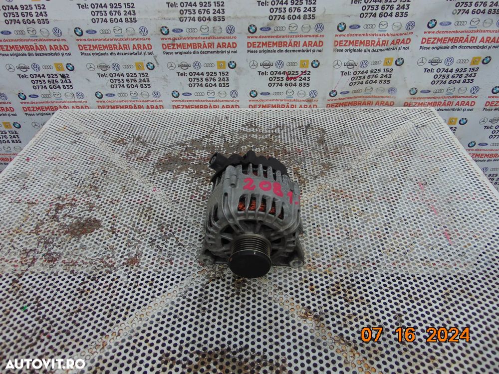 Alternator Citroen c3 1.2 Peugeot 208 Opel corsa f 2008 3008 hn05 hm05 crossland cod 9826574080 - 1
