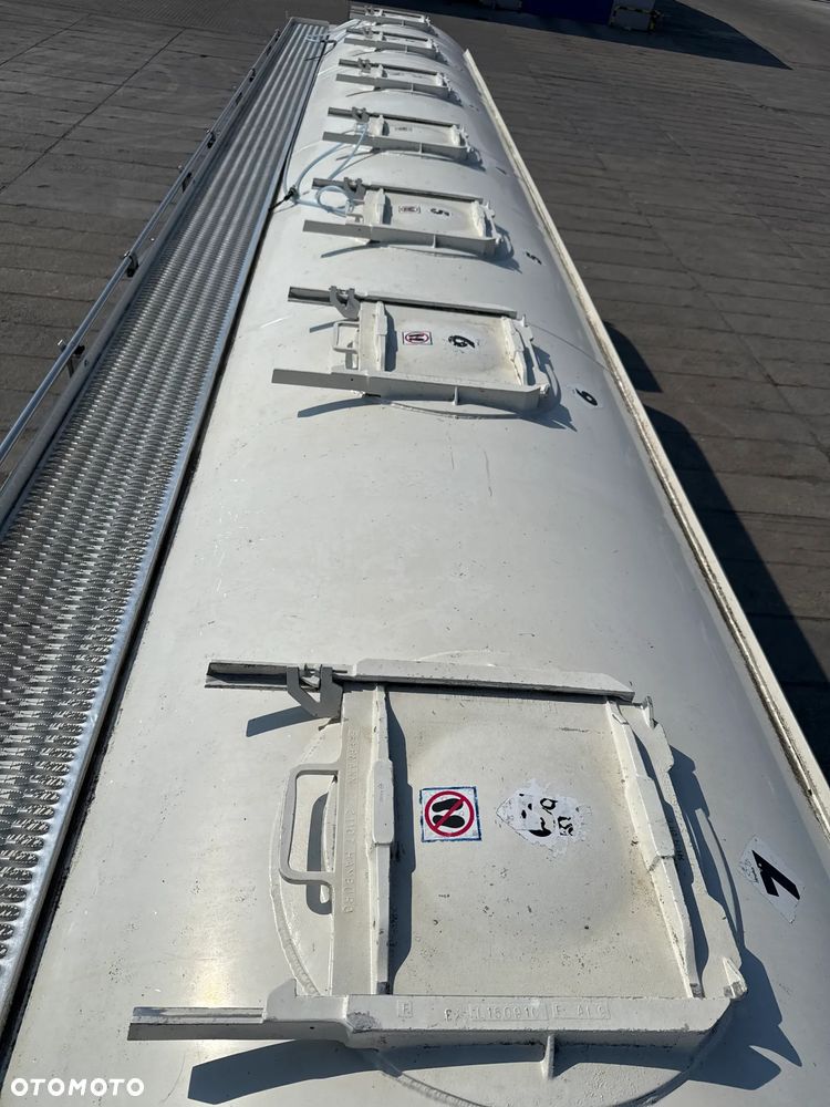 Feldbinder BPW 3 OSIE 7000kg Beczka do paszy Silos Paszowóz - 9