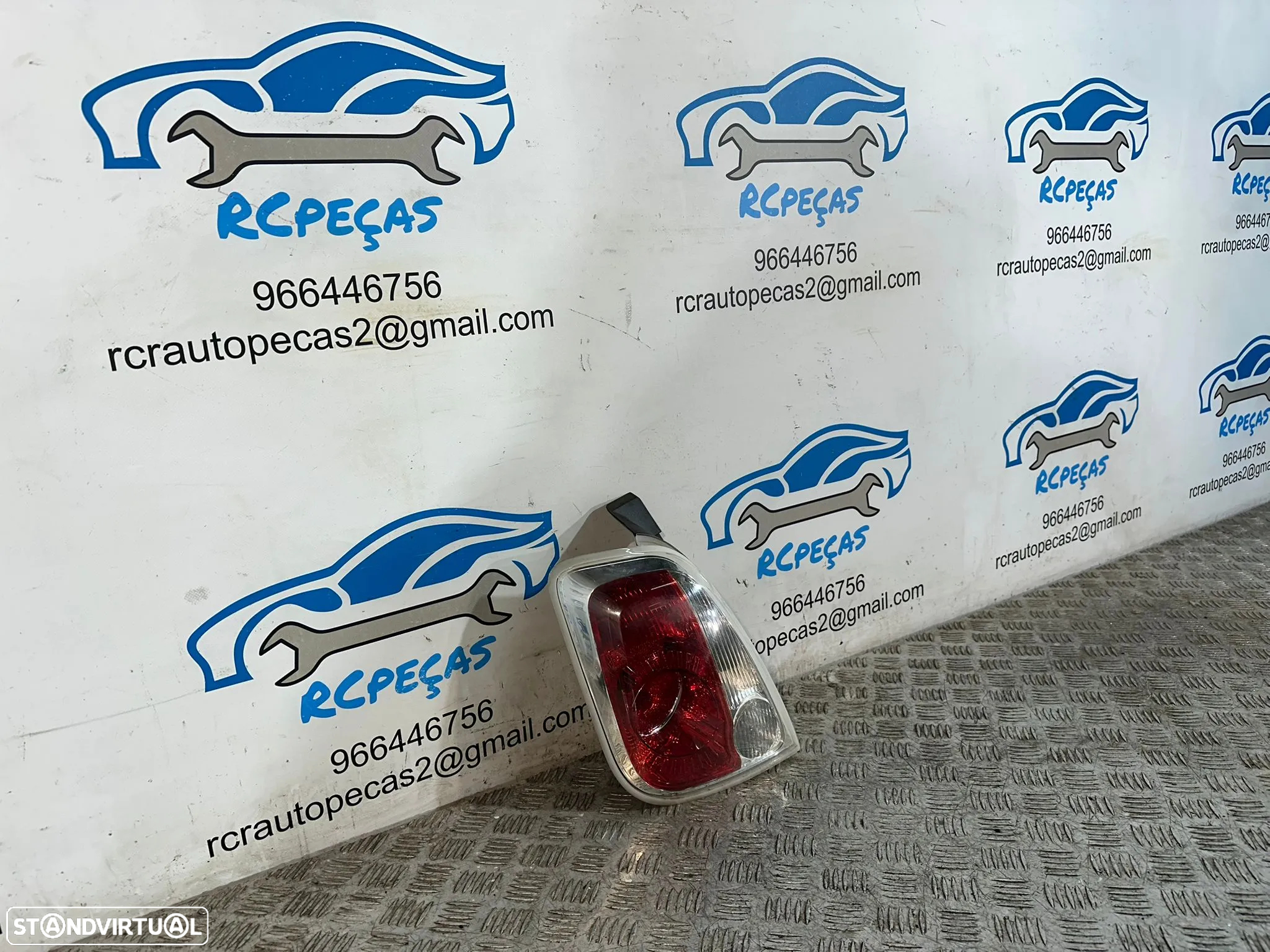 .Farolins Tras Traseiros Esquerdo Direto Originais Fiat 500 312 2007 - Presente - 3
