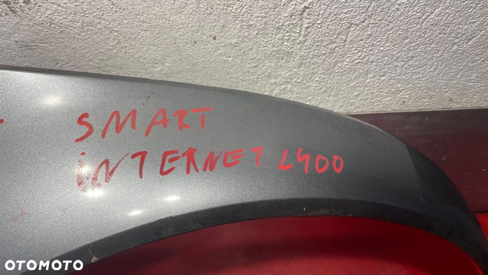 BŁOTNIK PRAWY TYŁ TYLNY SMART FORTWO KOLOR :EB2 EAD - 7