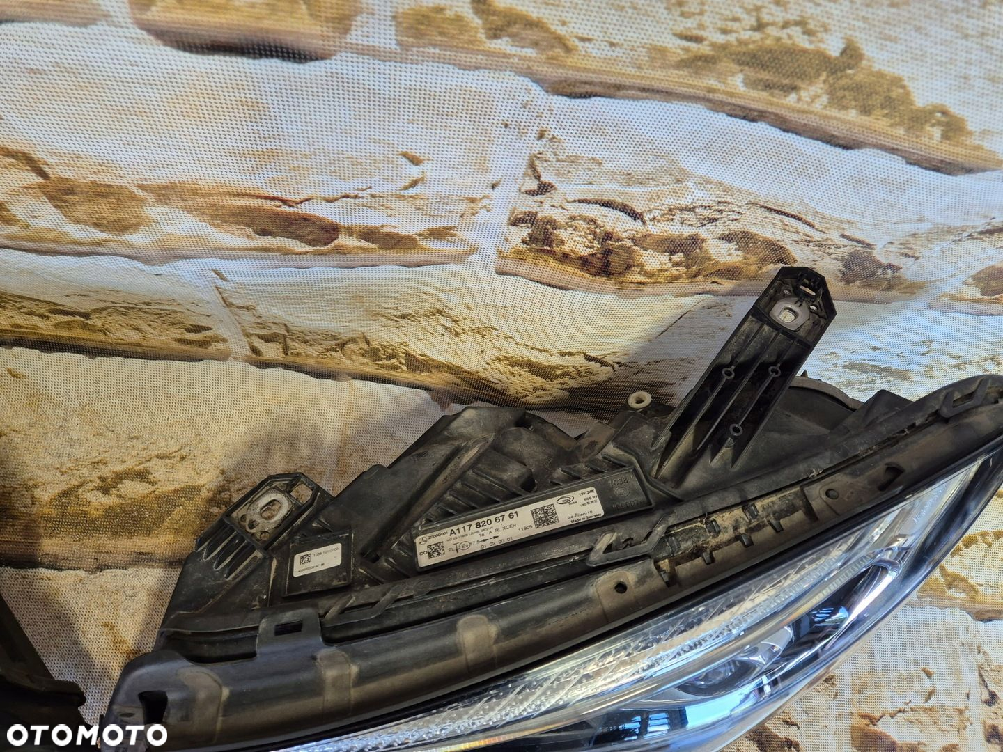 mercedes cla klasa w117 lift lewa/prawa full led performance demontaż - 5