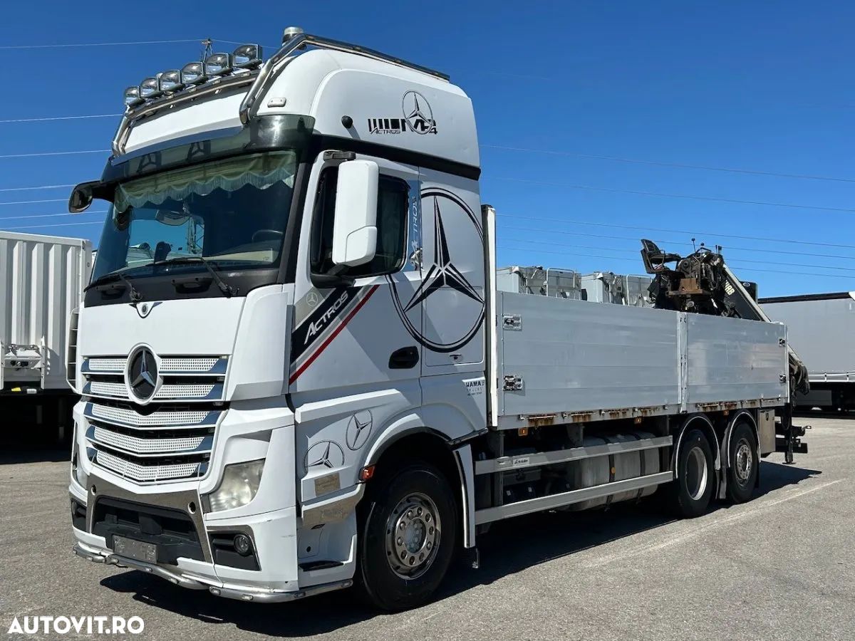 Mercedes-Benz Actros 2545,Retarder, Euro 5,  Hiab XS166 Pro, Factura externa - 1