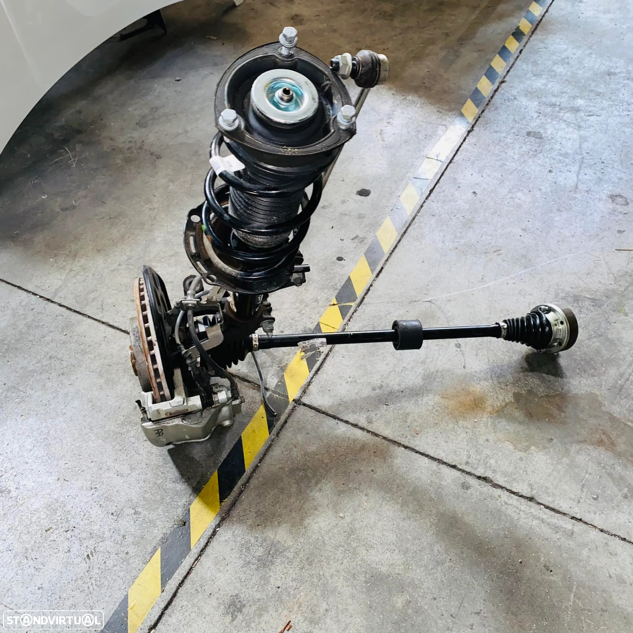 Suspensão Completa Frente Direita Volkswagen Golf VII 1.6 Tfsi - 2017 / 2023 - 2