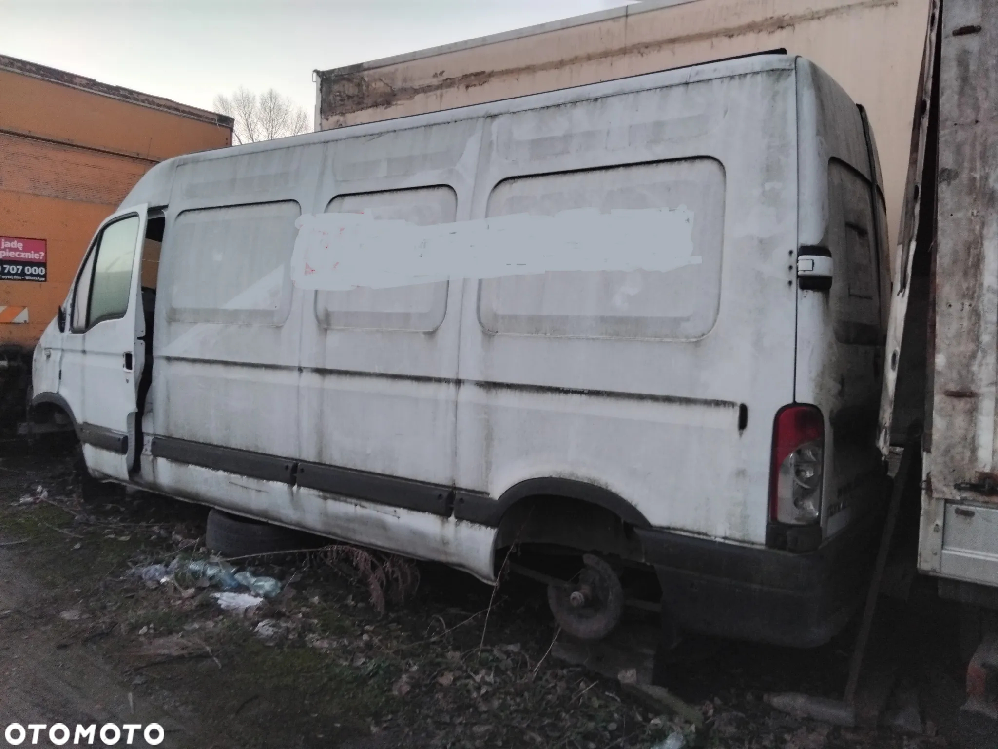 Renault Master drzwi zderzak maska silnik skrzynia - 2