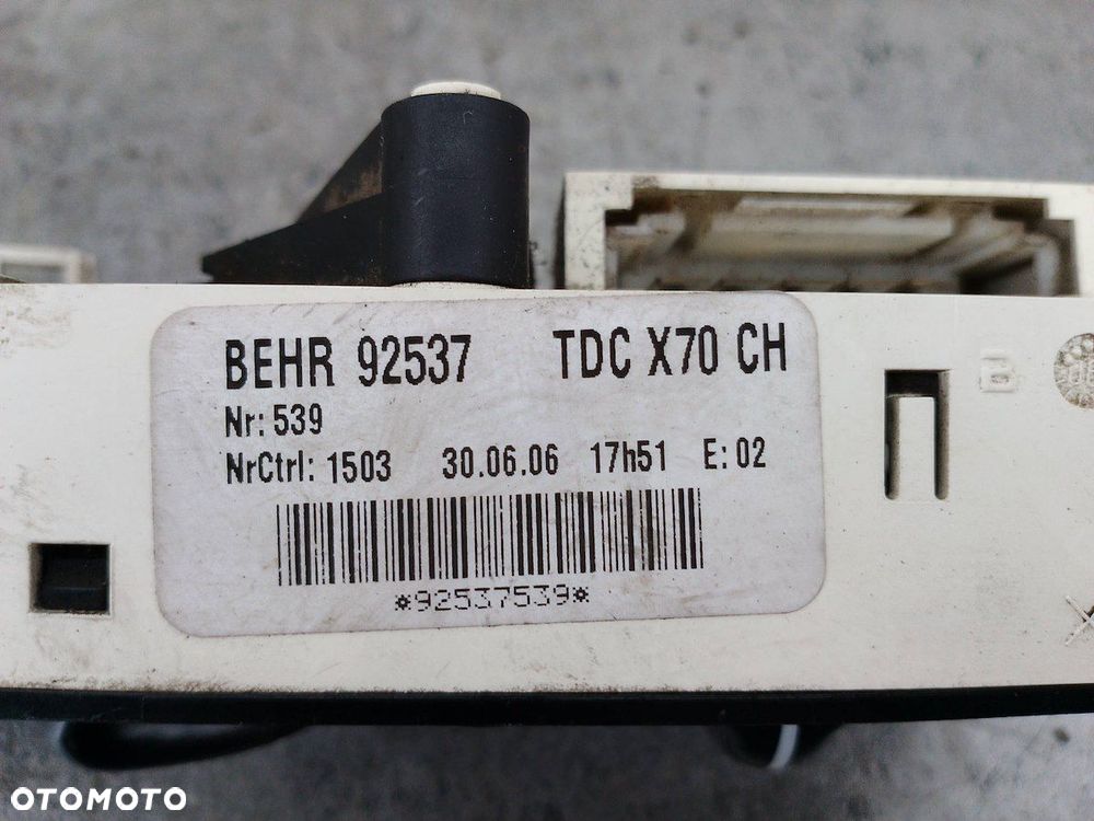 PANEL NAWIEWU RENAULT MASTER II FL BEHR92537 - 6
