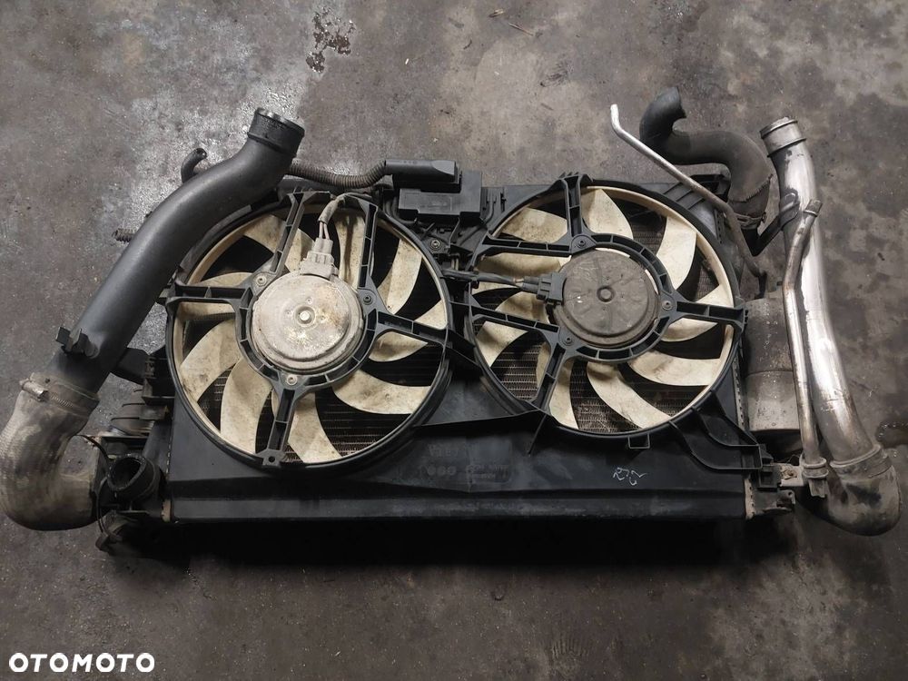 CHŁODNICE KOMPLET + WENTYLATORY VECTRA C 2.0 DTI - 1