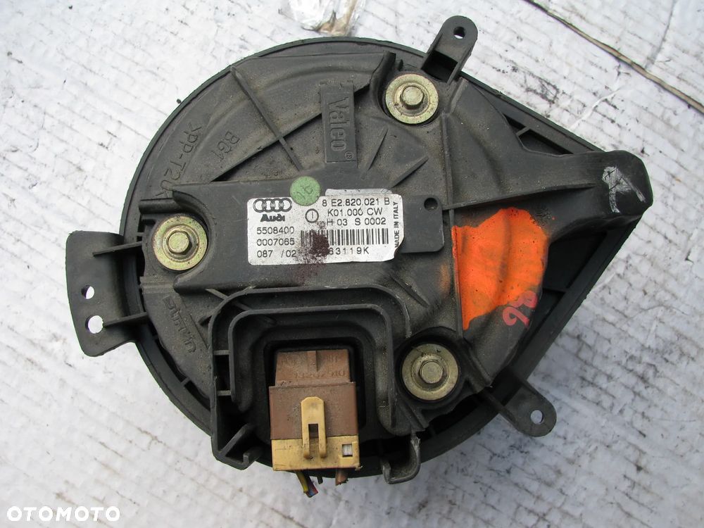 WENTYLATOR DMUCHAWA 8E2820021B AUDI A4 B6 - 1