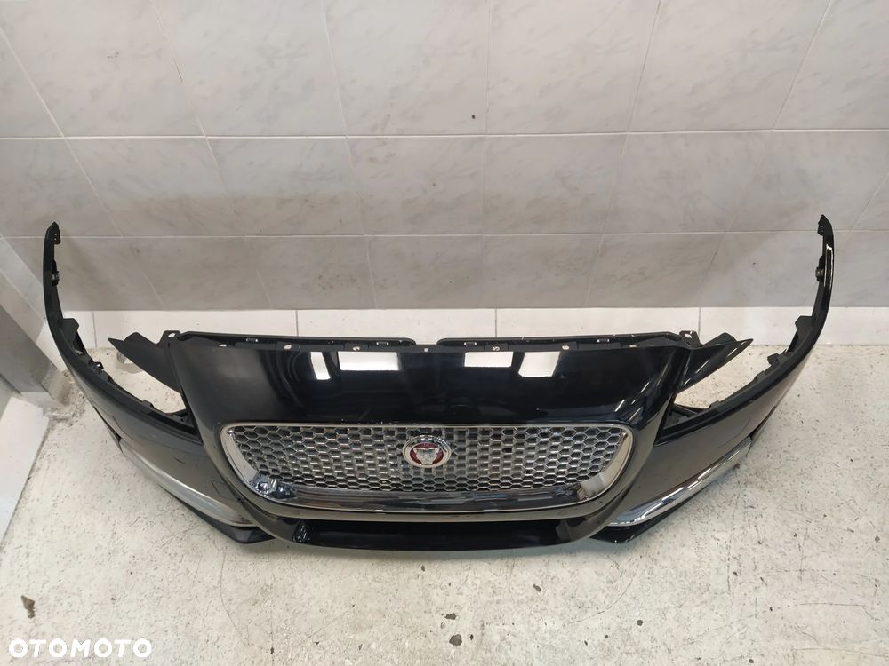 JAGUAR XF X260 ZDERZAK PRZÓD PRZEDNI KOMPLETNY 4XPDC SPRYSKIWACZE GRILL ATRAPA CHŁODNICY ZNACZEK ORYGINAŁ - 9