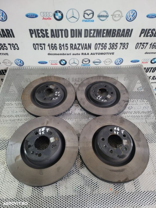 Discuri Frana Fata Spate Audi A6 S6 A7 S7 4K C8 3.0 Tdi Quattro Dupa 2018 ZeroUzura Diametru F34 S33 - 2