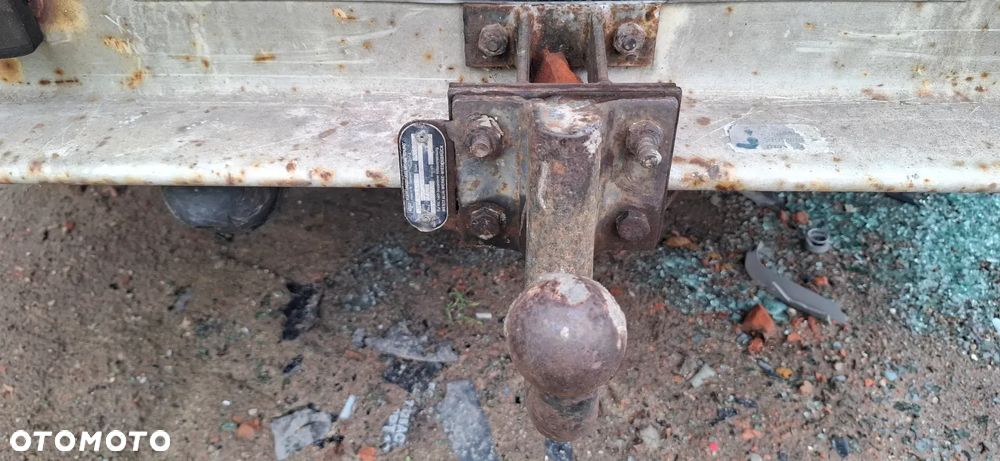 Belka tylna zderzaka  Z HAKIEM Fiat Ducato 2,5 - 1