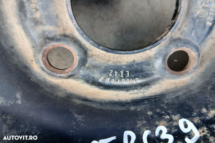 Roata de rezerva slim R14 6N0601025G 31/2J14H2 ET42 105/70 R14 6N0601 - 4