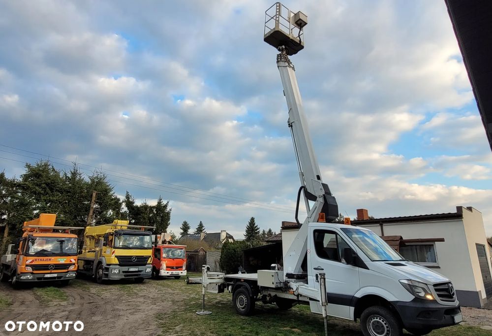 Mercedes-Benz Sprinter 229 000 netto podnośnik koszowy zwyżka 27 m Ruthmann TB 270 - 5