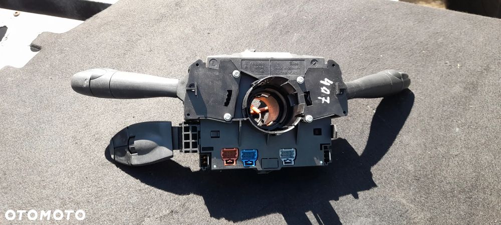 Peugeot 407  Przełącznik zespolony pająk pod kierownicę Taśma zwijak poduszki 96473051xt 203.681 281859 96611303xt 204.134 - 6