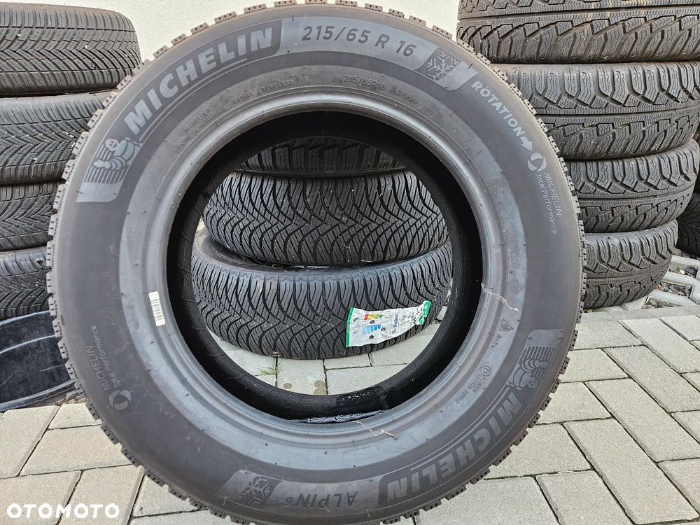 Zimowe Michelin Alpin 6 215 65r16 opony