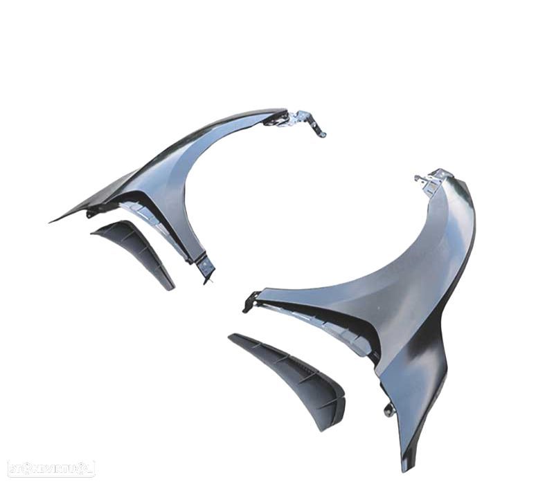 KIT 2 GUARDA-LAMAS HONDA CIVIC TYPE R 16-20 METAL - 3