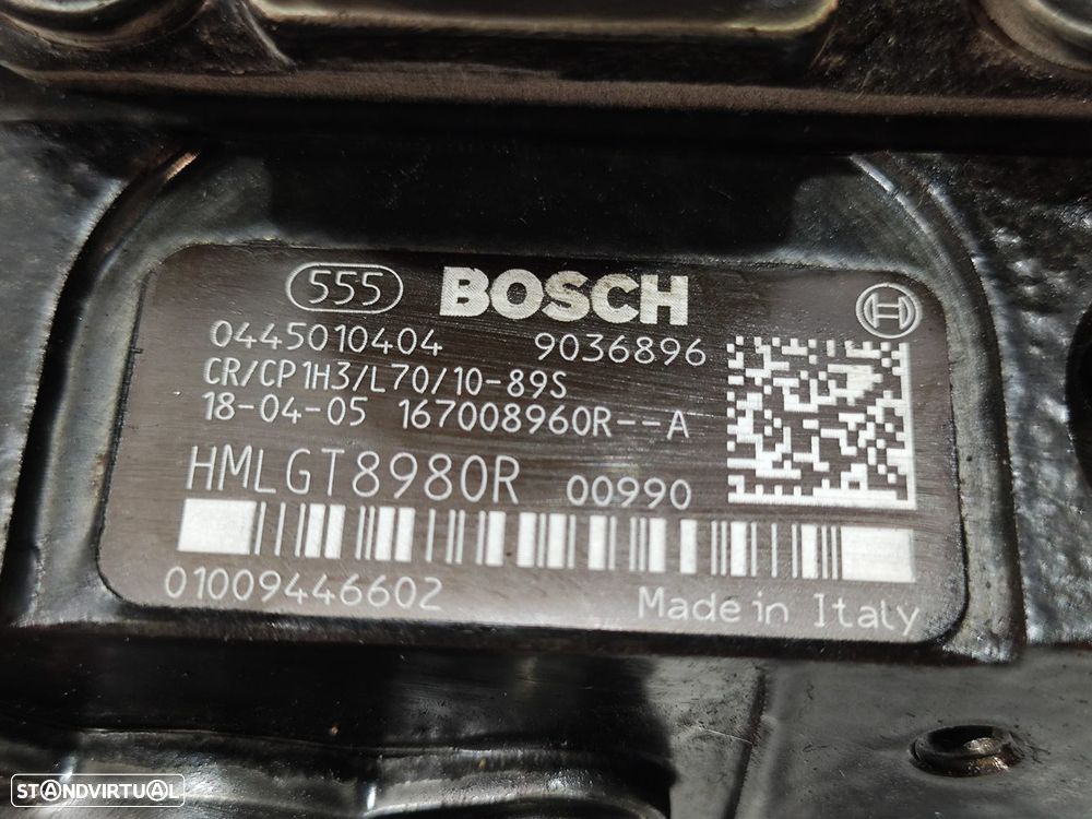 Bomba injetora Bosch Renault 1.6 DCI R9ME409 - 8