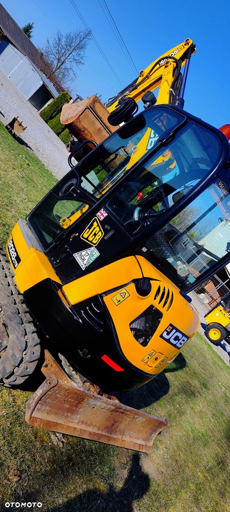 JCB JCB 8026 CTS mini Koparka 1317 MTG sprowadzona 3 łyżki szybkozłącze hydrauliczne piękny stan GOODBER 8025 - 12