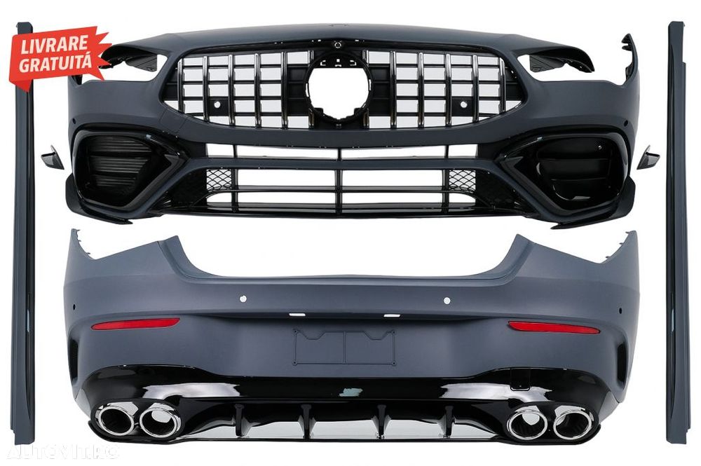 Pachet Exterior Complet Mercedes CLA C118 Sedan X118 Shooting Brake (2019-) CLA45 - livrare gratuita - 1