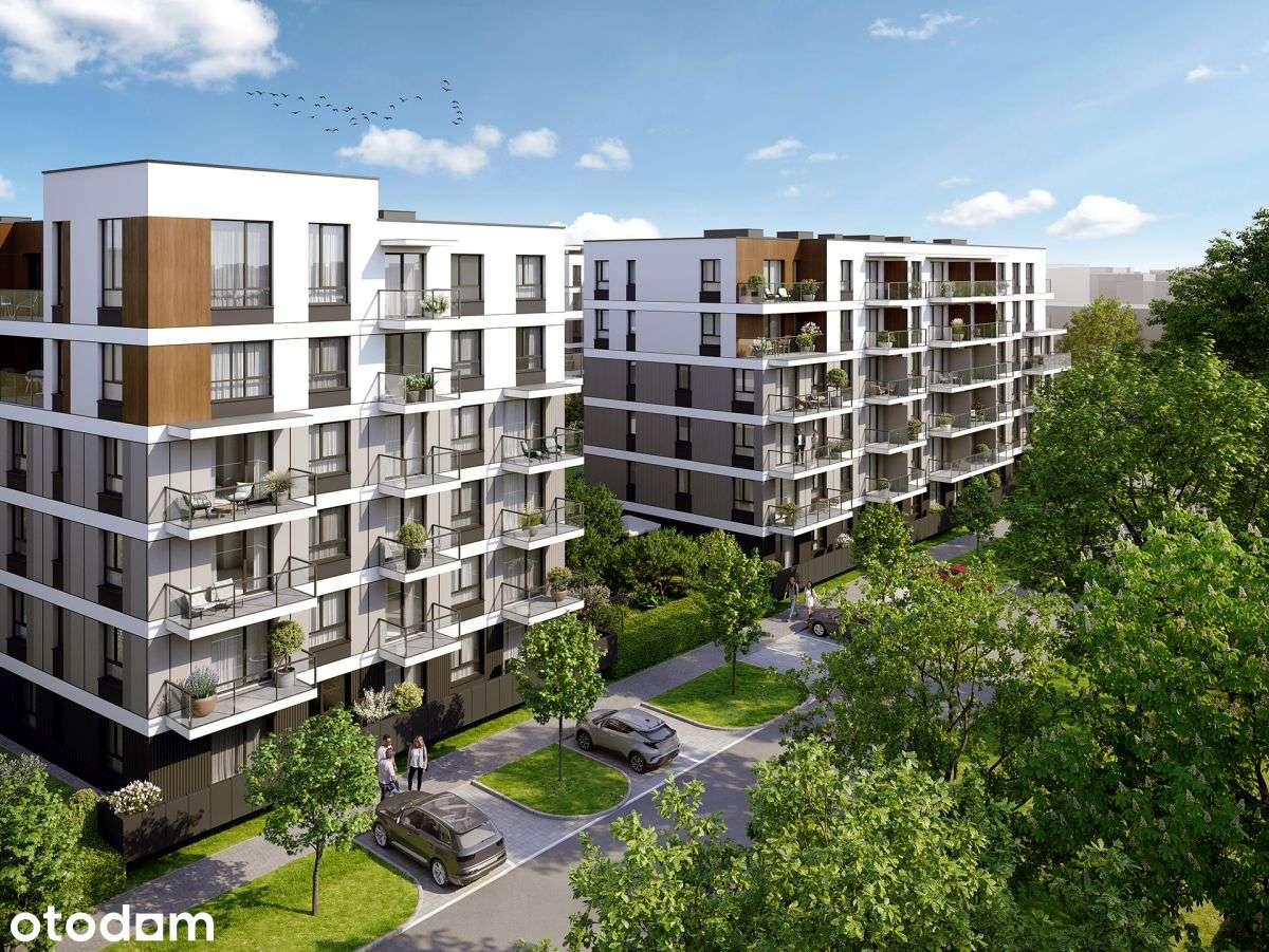 3-pokojowe mieszkanie 63m2 + balkon Bez Prowizji