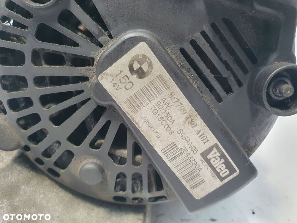 ALTERNATOR BMW E87 E90 E91 2.0 D valeo 7799180 TG15C093 - 8