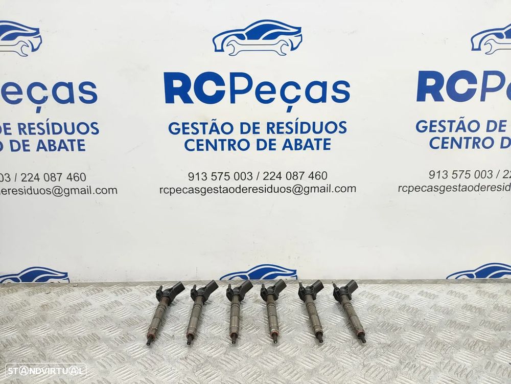 Conjunto Injetores Original Bosch Mercedes Benz V6 3.0 OM642 0445115064 A6420701387 - 1