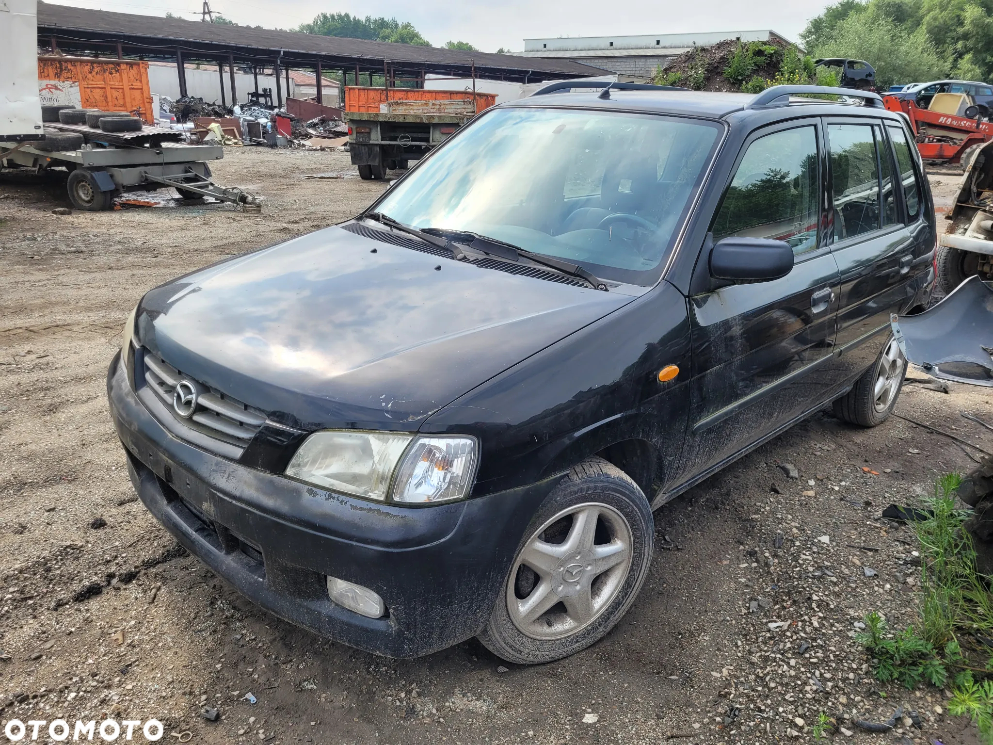 MAZDA DEMIO A3F maska pokrywa silnika klapa bagażnika zderzak lampa reflektor pas przedni stop lampy halogeny - 2