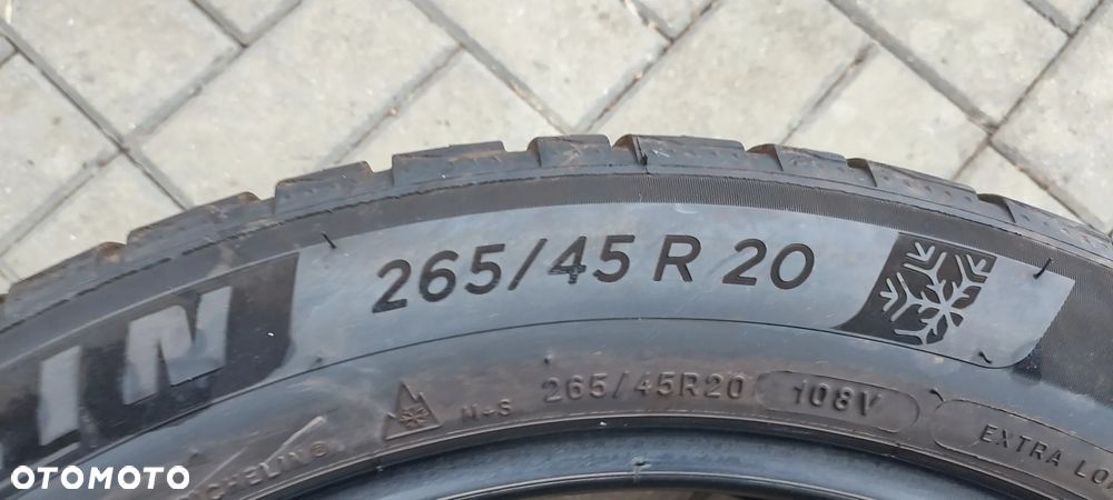OPONY ZIMOWE 265/45R20 108V MICHELIN PILOT ALPIN SUV (4519) 6mm ZIMA 2 SZTUKI PARA - 5