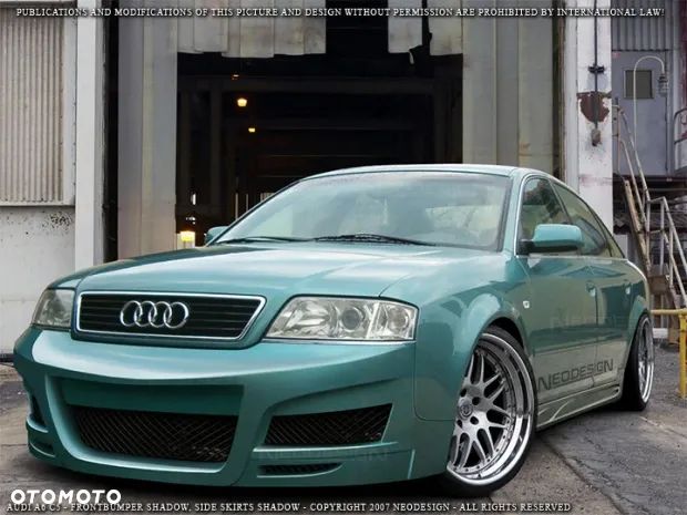 AUDI A6 C5 PRZEDNI ZDERZAK PODKŁAD - 1