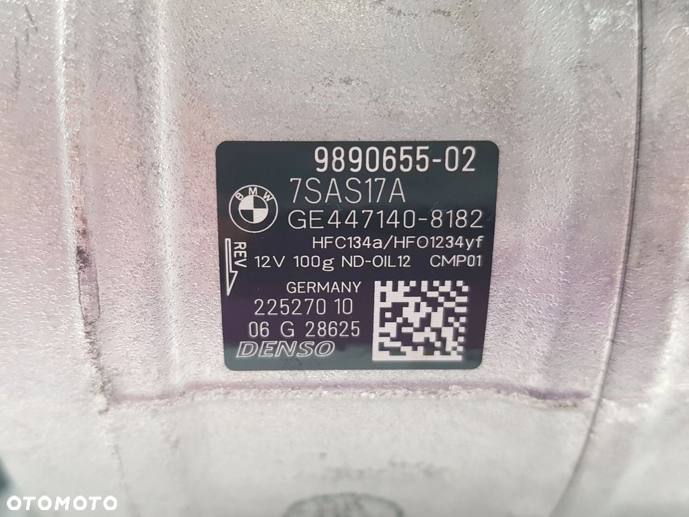 ORYGINALNY POMPA KOMPRESOR KLIMATYZACJI BMW X5 X6 X7 9890655 - 5