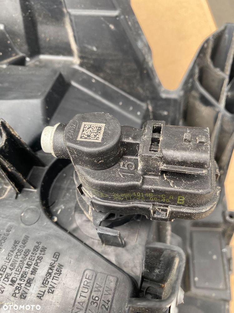 RENAULT CLIO 5 V ORYGINALNE LAMPY REFLEKTORY PRZEDNIE FULL LED LEDOWE LEDOWA LAMPA PRZEDNIA LEWA PRAWA LEWY PRAWY PRZÓD REFLEKTOR PRZEDNI LEWY PRAWY 260607647R 260104922R KOMPLET LAMP PRZEDNICH - 13