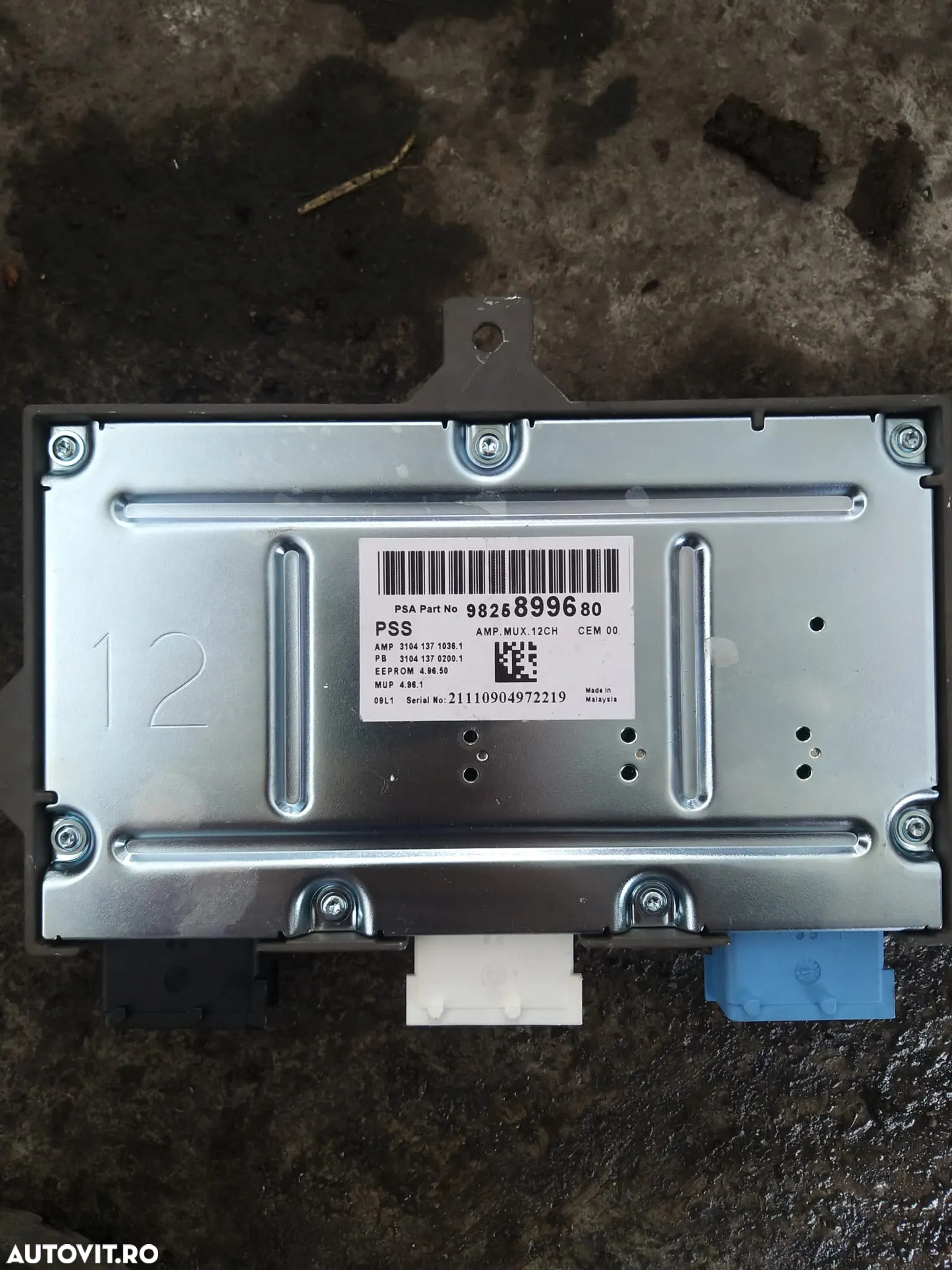 Amplificator Audio cod: 9825899680 pentru Peugeot 3008 Gt Line din 2023, 2.0 HDI, 1.6 THP - 2