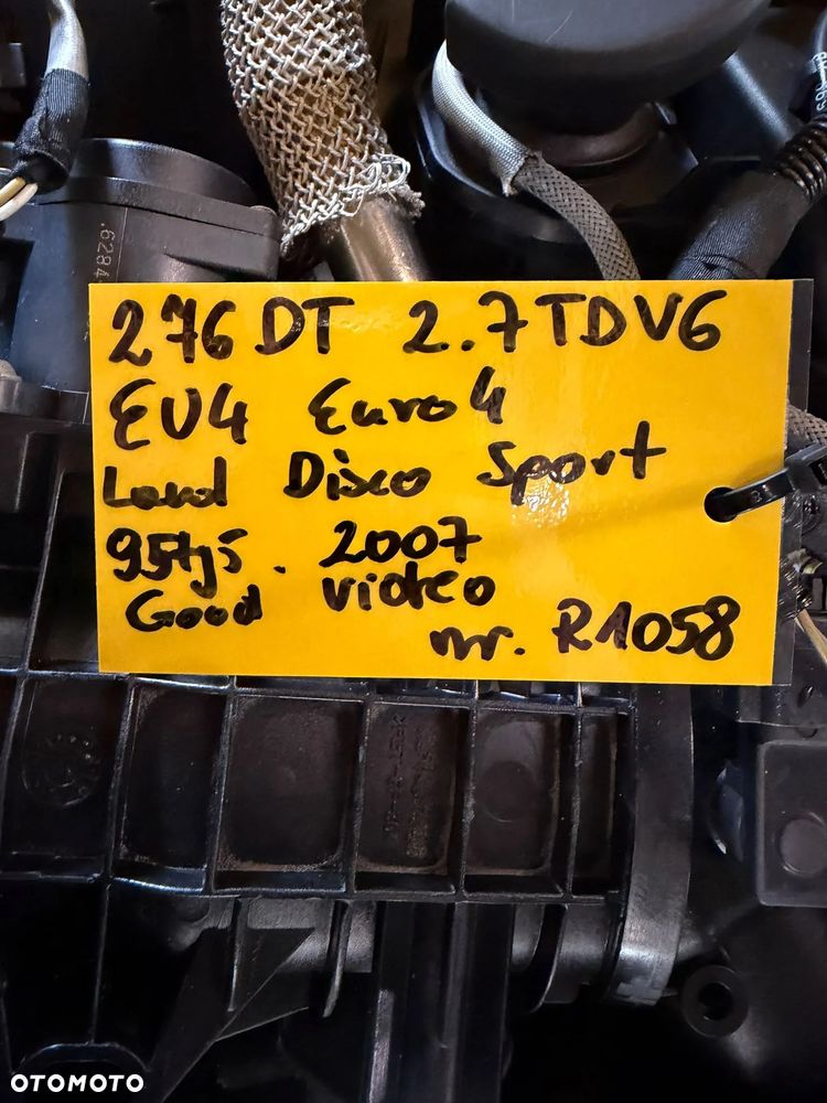 Silnik KOMPL euro4 Land Rover Discovery 3 Range sport 276DT film video 95 tys - 17