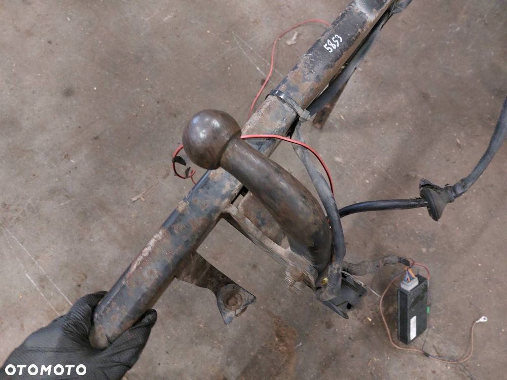 HAK HOLOWNICZY + TABLICZKA WIĄZKA FORD MONDEO MK4 KOMBI 6G9N-14B192-AC - 6