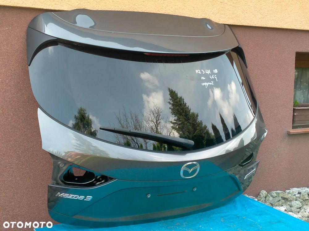 MAZDA 3 BM HB 13-18 / Kolor 46G / KLAPA BAGAŻNIKA TYŁ TYLNA / ORYGINAŁ - 4