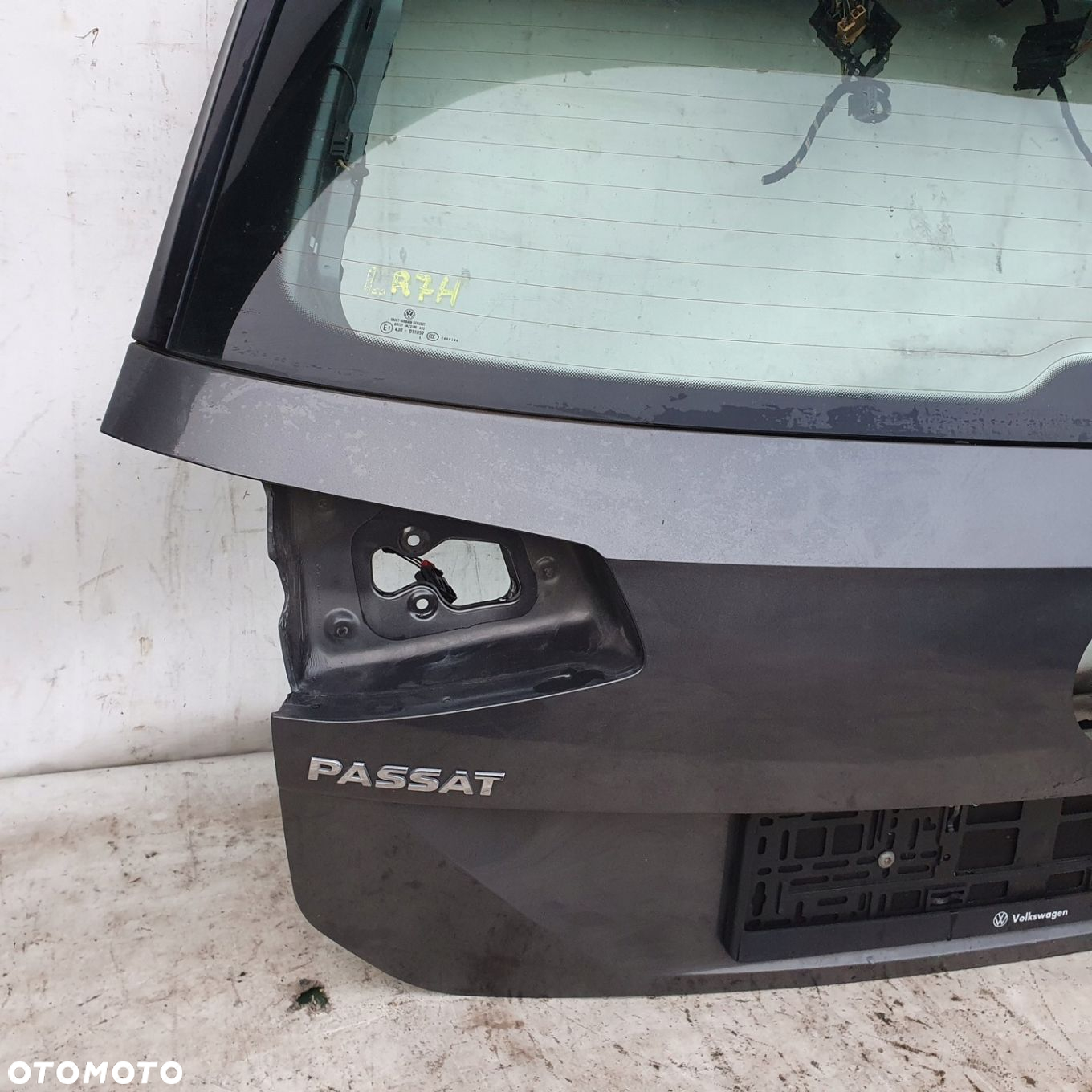 szyba klapa bagażnika VW Passat B8 KOMBI - 3